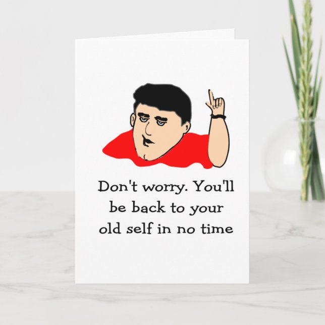 Carte Revenez à votre ancienne personnalité (Devant)