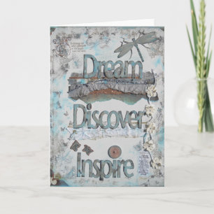 Carte Rêver, Découvrir, Inspirer La Typographie Avec La