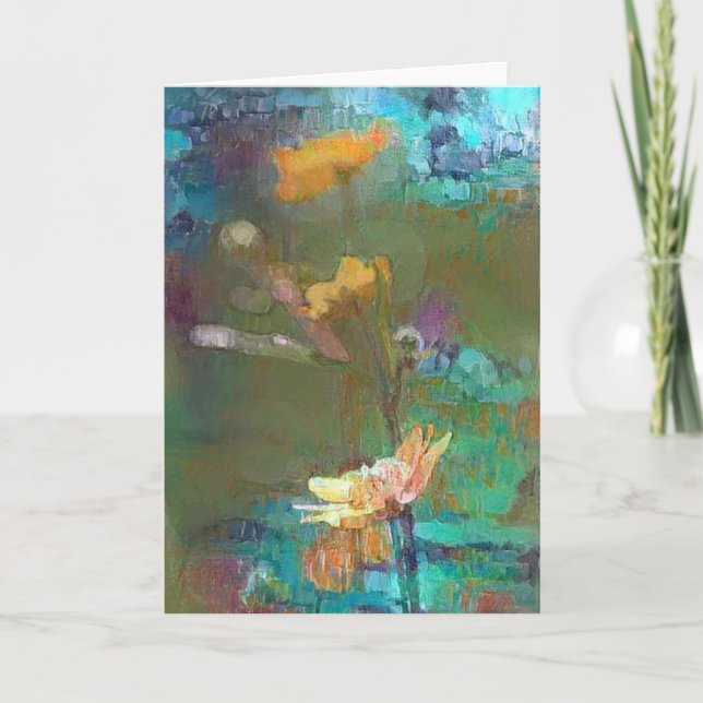 Carte Rêver des fleurs (Devant)
