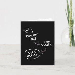 Carte Rêver grand objectif prendre action motivation cit