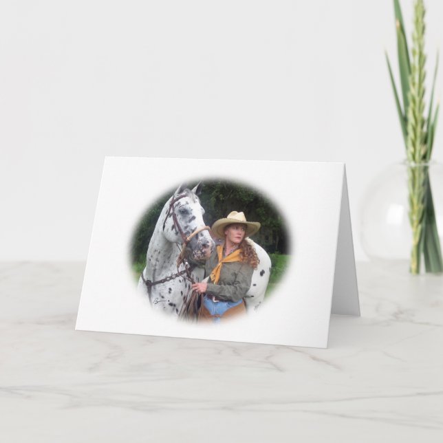 Carte Rêves d'Appaloosa (Devant)