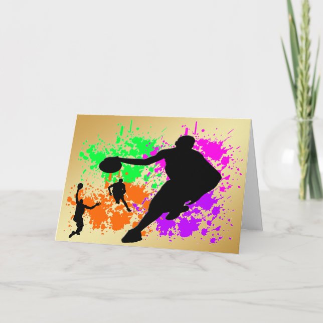 Carte Rêves de basket-ball (Devant)