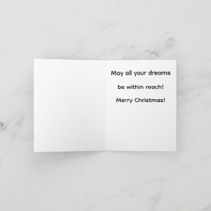 Carte Rêves de Noël