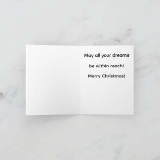 Carte Rêves de Noël