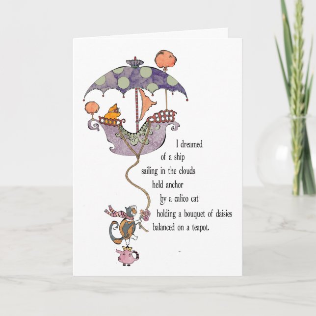 Carte rêveuse de Kitty (Devant)