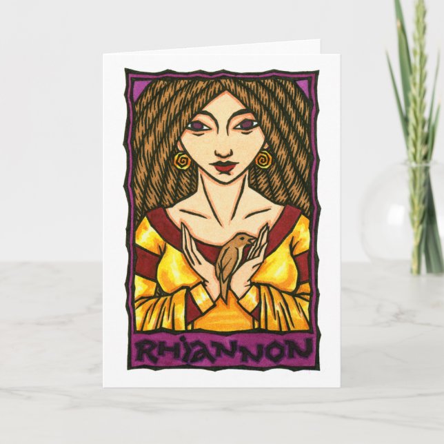 Carte Rhiannon Greeting Card (Devant)