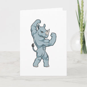 Carte Rhino comme Bodybuilder extrême