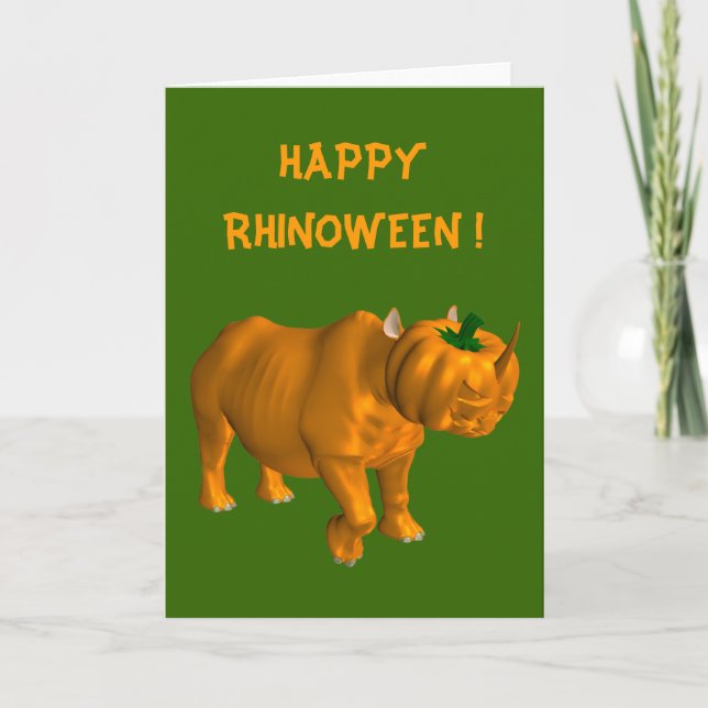Carte Rhinoceros (Devant)