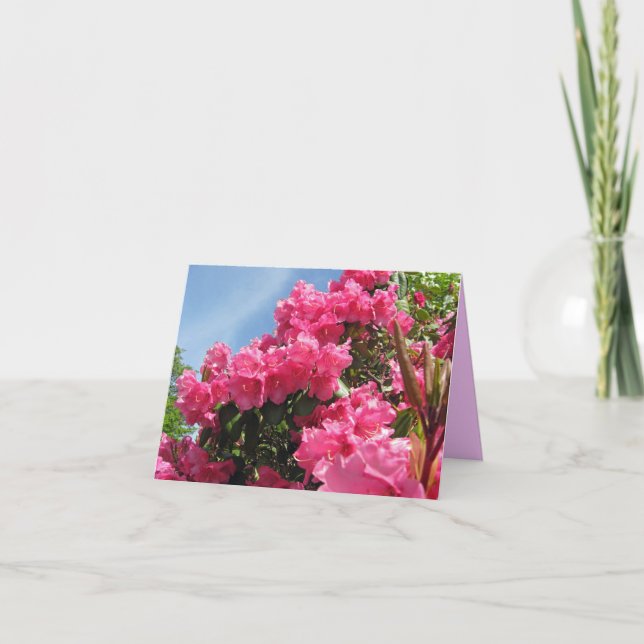 Carte Rhododendrons - Vancouver, AVANT JÉSUS CHRIST (Devant)