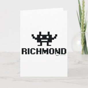 Carte Richmond 8-bit Ville de Joueur