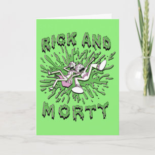 Carte RICK ET MORTY™   Falling Into Acid