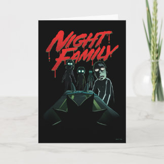 Carte RICK ET MORTY™ | Famille de nuit