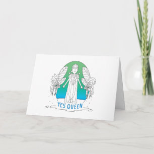 Carte RICK ET MORTY™ Oui Reine
