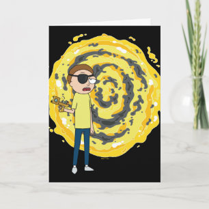 Carte RICK ET MORTY™   Portail Evil Morty