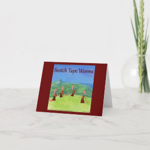Carte Rick London Bandes Dessinées Tapeworms D'Écosse