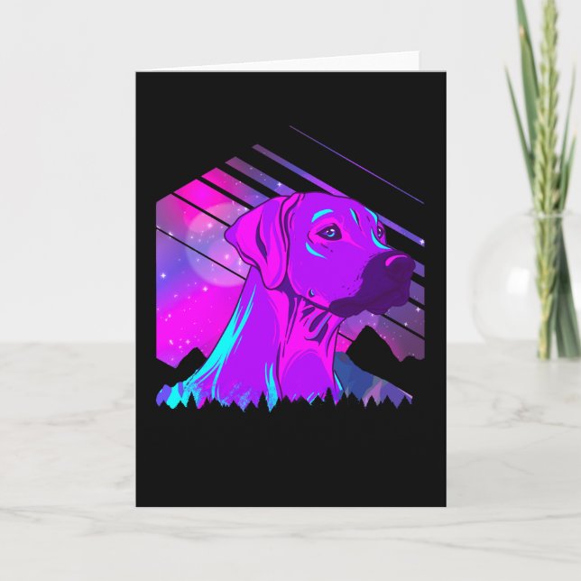 Carte Ridgeback rhodésien (Devant)