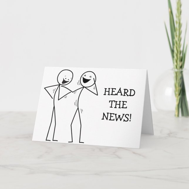 CARTE "RIEN D'ENTENDRE LA NOUVELLE QUE VOUS ÊTES **40** (Devant)