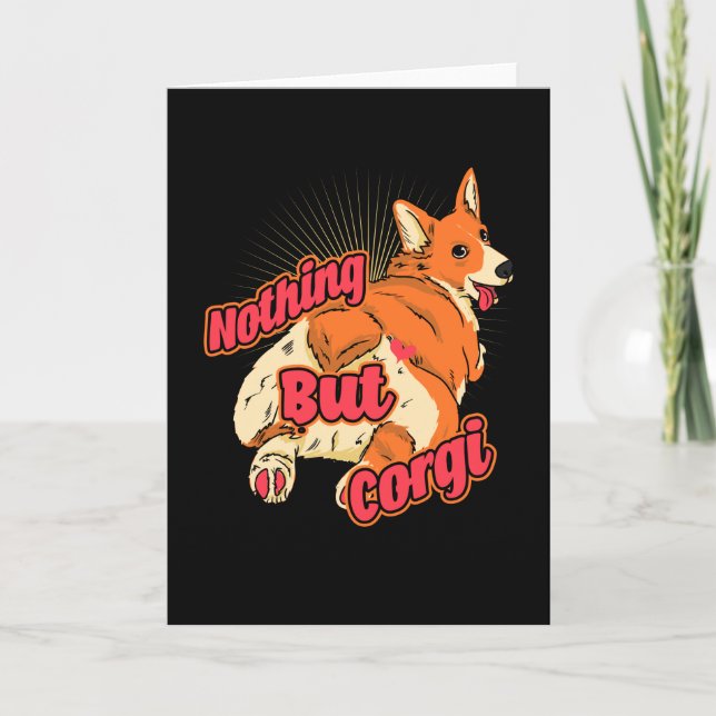 Carte Rien que le Chien de Corgi (Devant)