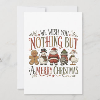 Carte Rien qu'un joyeux Noël