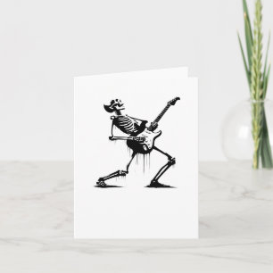Carte Riffs From Beyond Guitariste squelette en style Gr
