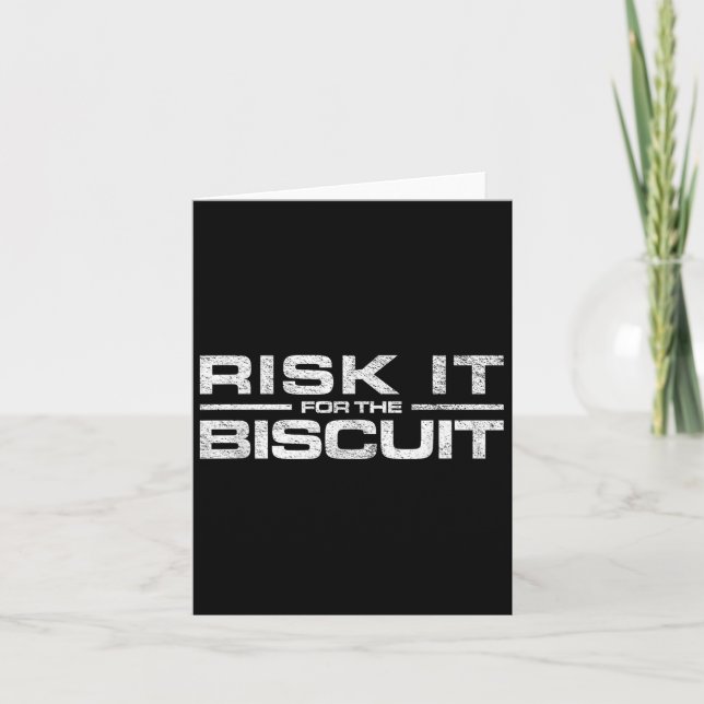 Carte Risk It For The Cookie Movement  (Devant)