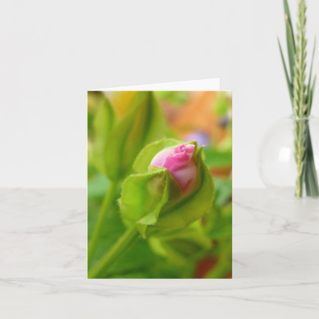 Carte Risque à la fleur (Devant)