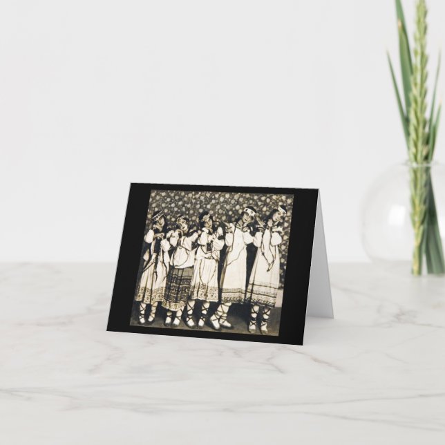 Carte Rite de Russes de ballets de ressort (Devant)