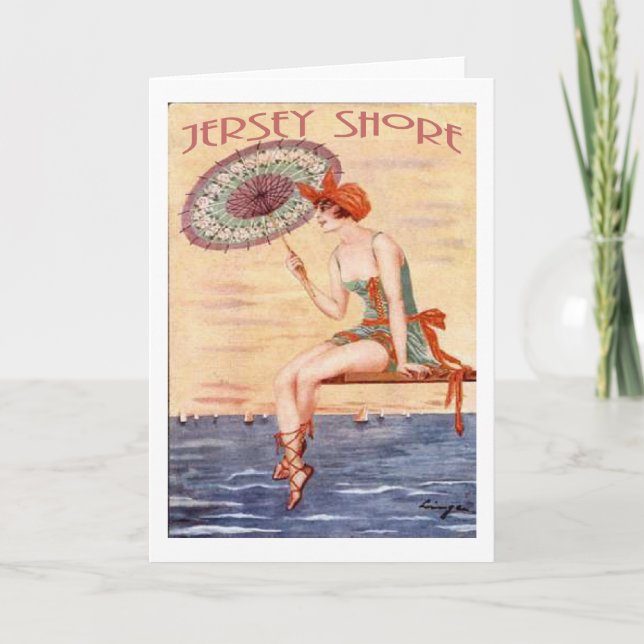 Carte Rivage du Jersey (Devant)