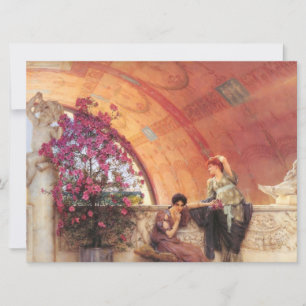 Carte Rivaux féminins (par Sir Lawrence Alma-Tadema)