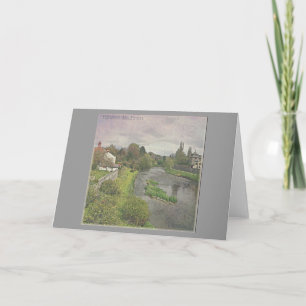 Carte River Hafren à Newtown, Powys