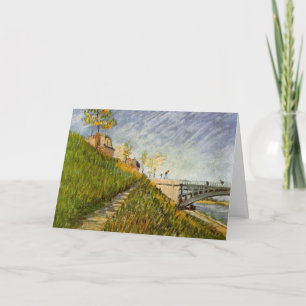 Carte Rives de la Seine, Pont de Clichy par Vincent van 