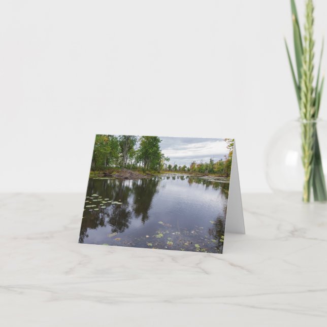 Carte rivière missisquoi à travers un refuge pour la fau (Devant)