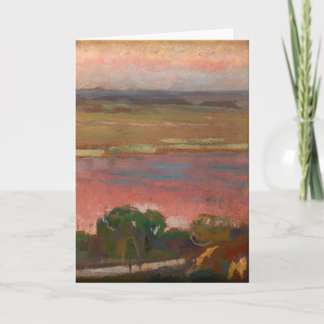 Carte Rivière rose | Jan Stanisławski (Devant)