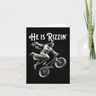 Carte Rizzler en l'air Rizz drôle Il est en train de Riz