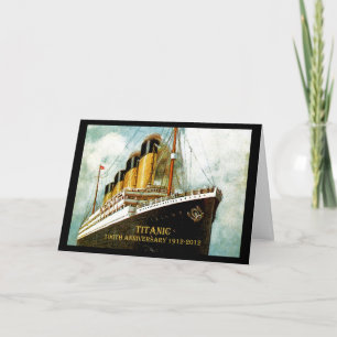 Carte RMS Titanic 100e anniversaire