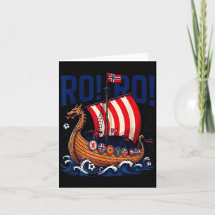 Carte Ro ro norvège viking fan de football