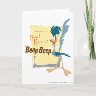 CARTE ROAD RUNNER™ BEEP BEEP!™
