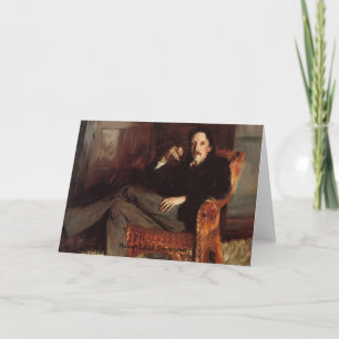 Carte Robert Louis Stevenson Portrait