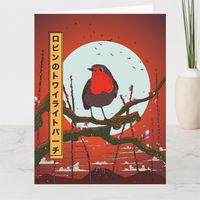 Carte Robin's Twilight Perch (Devant)