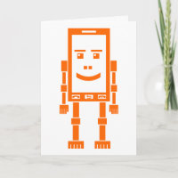 Robo-téléphone - Orange