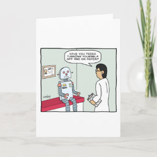 Carte Robot et docteur