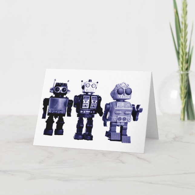 carte robots bleus (Devant)