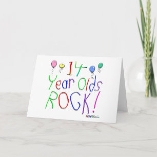 Carte Rocher à 14 ans !