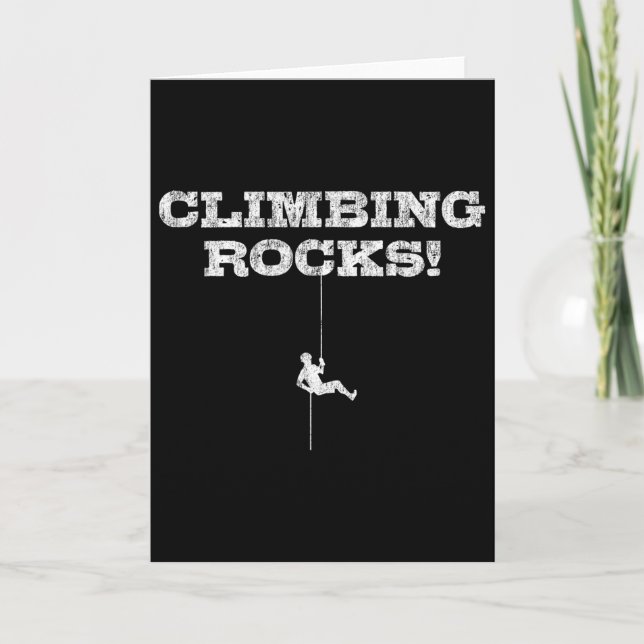 Carte Rocher à gravir ! Bouldering - Grimpeurs  (Devant)