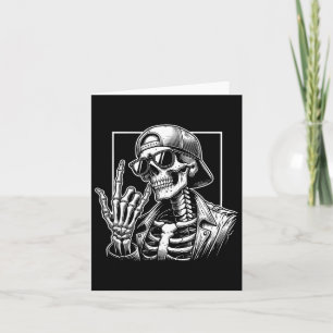 Carte Rocher Halloween Costume Rocker Cool Rock Musique