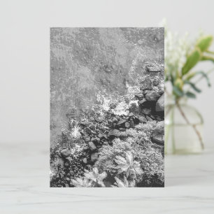 Carte Rochers dans la mer, vue au-dessus 2