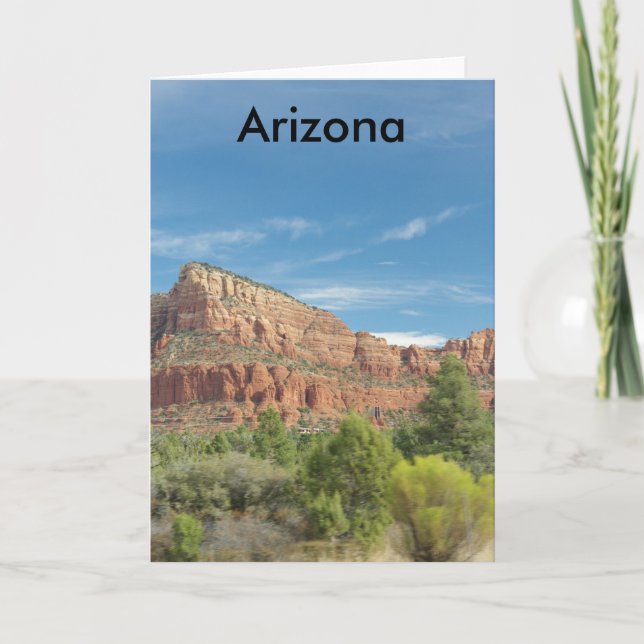 Carte Roches rouges à Sedona (Devant)