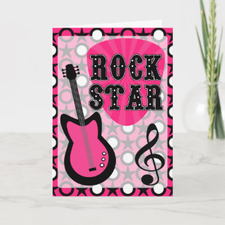 Carte Rock Star