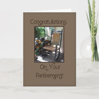 Carte Rocker de retraite