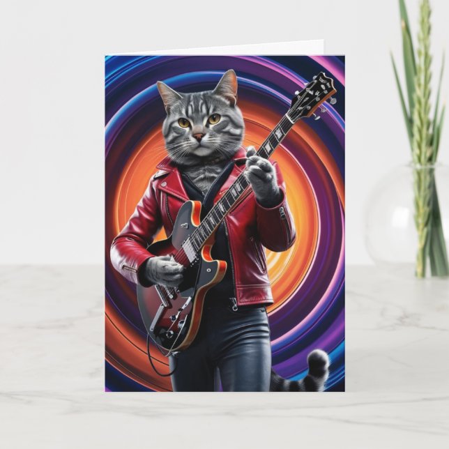 Carte Rocker Gris Tabby (Devant)